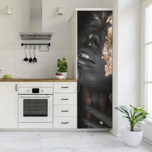 Αυτοκόλλητο Ψυγείου Μαύρο Πρόσωπο - Decotek 20324-0