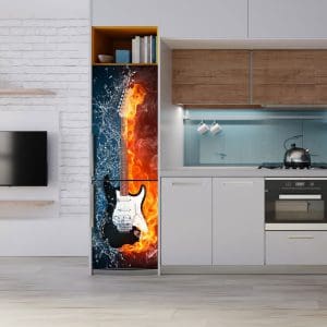 Αυτοκόλλητο Ψυγείου Κιθάρα - Decotek 20335-0