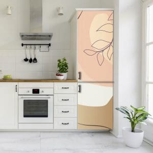 Αυτοκόλλητο Ψυγείου Κλαδί με Γραμμική Τέχνη - Decotek 20345-0