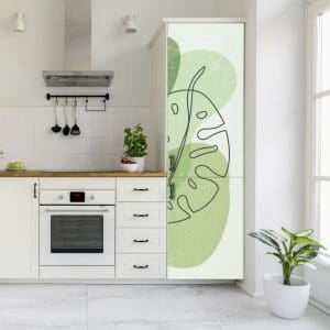 Αυτοκόλλητο Ψυγείου Πράσινη Σύνθεση - Decotek 20349-0