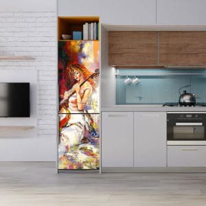 Αυτοκόλλητο Ψυγείου Το Κορίτσι με το Βιολοντσελο - Decotek 20358-0