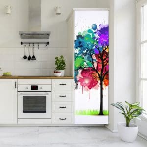 Αυτοκόλλητο Ψυγείου Πολύχρωμο Δέντρο - Decotek 20395-0