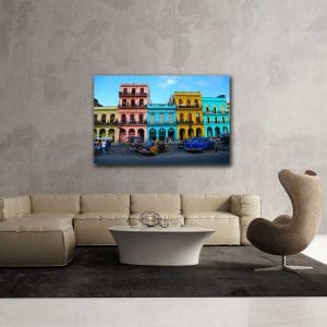 Πίνακας Ζωγραφικής Σπίτια Στην Κούβα - Decotek 220844-0