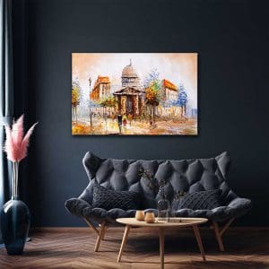 Πίνακας Ζωγραφικής Δρόμος στο Παρίσι - Decotek 220865-0