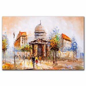 Πίνακας Ζωγραφικής Δρόμος στο Παρίσι - Decotek 220865-213441