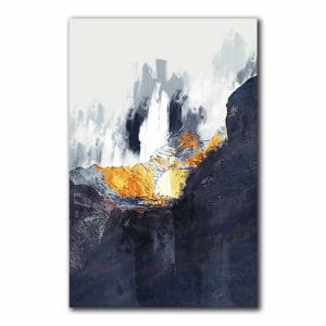 Πίνακας Ζωγραφικής Λάβα στο Ηφαίστειο - Decotek 220878-213485