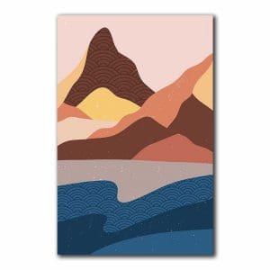 Πίνακας Ζωγραφικής Βουνά - Decotek 220888-213525