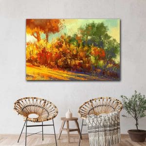 Πίνακας Ζωγραφικής Φθινόπωρο στο Δάσος - Decotek 220534-0