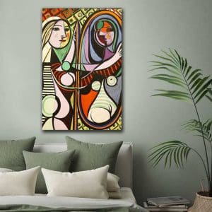 Πίνακας Ζωγραφικής Πάμπλο Πικάσο, Κορίτσι στον Καθρέφτη - Decotek 220570-0