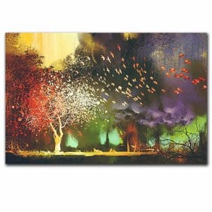 Πίνακας Ζωγραφικής Παιδιάδα με Δέντρα Φαντασίας - Decotek 220610-216001