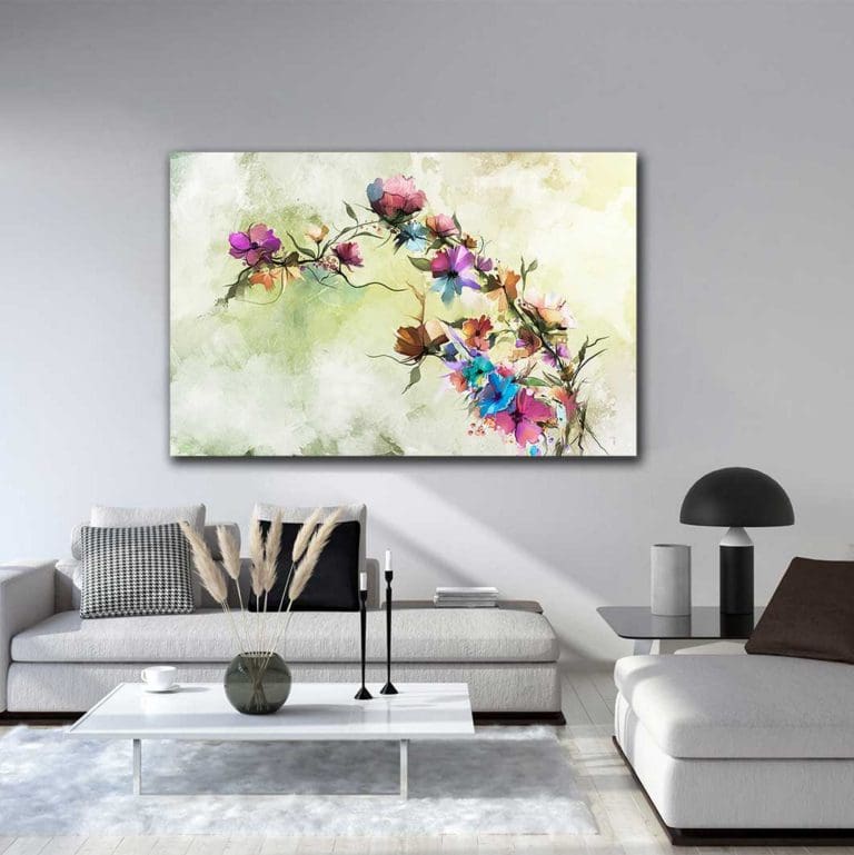 Πίνακας Ζωγραφικής Πολύχρωμο Μπουκέτο Λουλουδιών - Decotek 220750-0