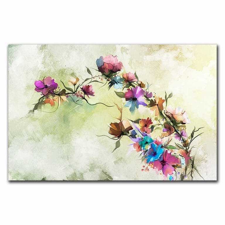 Πίνακας Ζωγραφικής Πολύχρωμο Μπουκέτο Λουλουδιών - Decotek 220750-216205