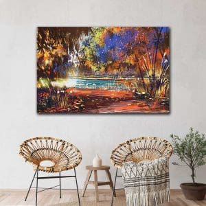 Πίνακας Ζωγραφικής Φθινόπωρο στην Λίμνη - Decotek 220751-0