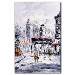 Πίνακας Ζωγραφικής Δρόμοι στο Παρίσι - Decotek 220783-216253