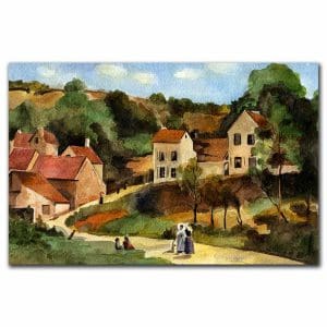 Πίνακας Ζωγραφικής Camille Pissarro, Το Ερημητήριο στο Ποντουάζ - Decotek 220794-215985
