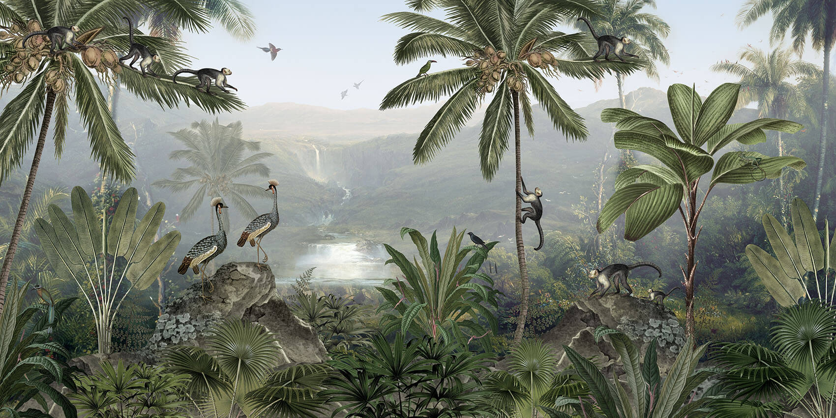 Φωτοταπετσαρία Ζώα της ζούγκλας - Sir Edward 60217