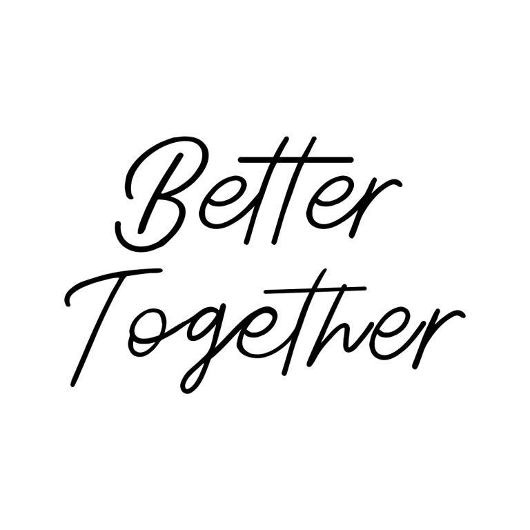 Better Together - Neon επιγραφή 80101