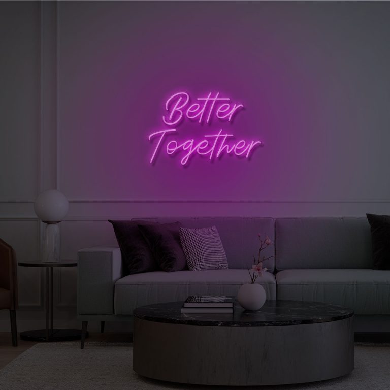 Better Together - Neon επιγραφή 80101