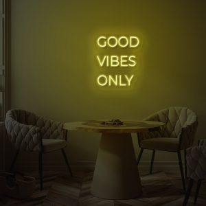 Good Vibes Only - Neon επιγραφή 80111