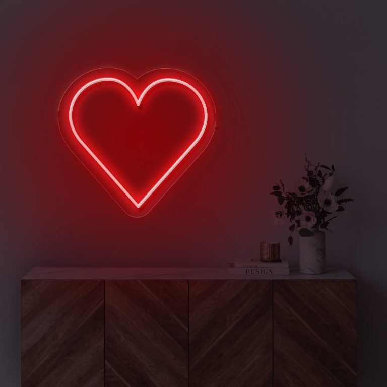 Καρδιά - Neon επιγραφή 80112