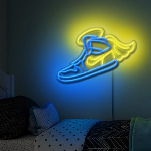 Air Jordan Μπλε - Neon Επιγραφή 80128