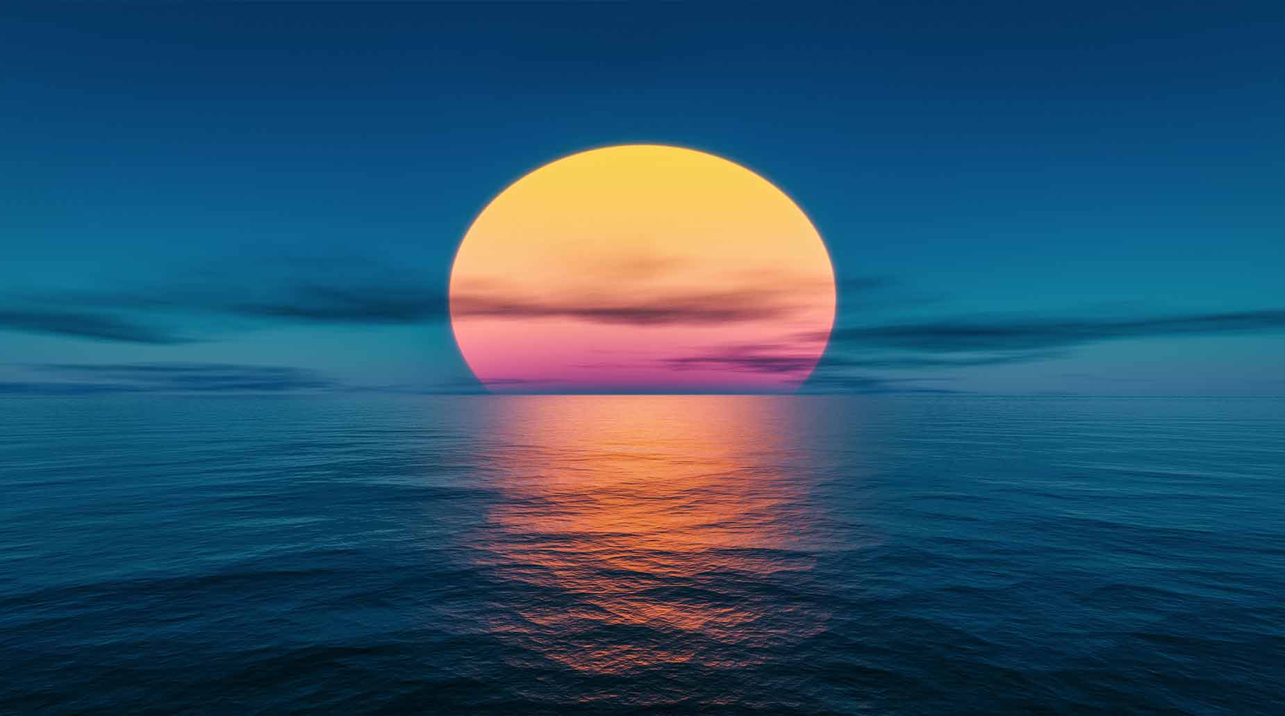 Φωτοταπετσαρία Ocean Sunset - Decotek 60380