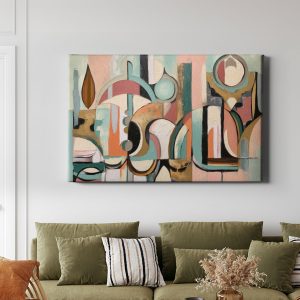 Πίνακας Ζωγραφικής Abstract Exotic Shapes - Decotek 221171