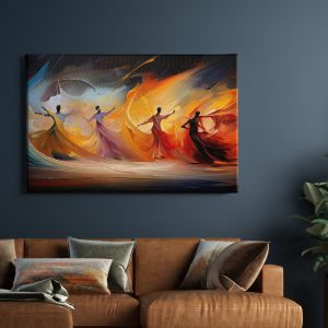 Πίνακας Ζωγραφικής Abstract Dancing Women - Decotek 221178
