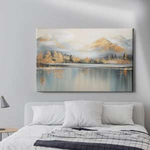 Πίνακας Ζωγραφικής Winter Landscape - Decotek 221217