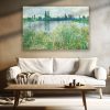 Πίνακας Ζωγραφικής Claud Monet, Banks of The Seine, Vetheuil - Decotek 221353