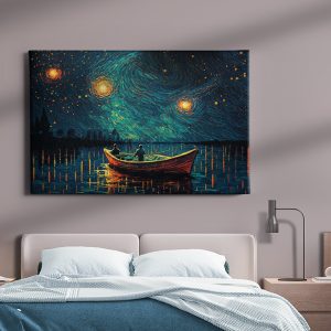 Πίνακας Ζωγραφικής Starry Harbor - Decotek 221233