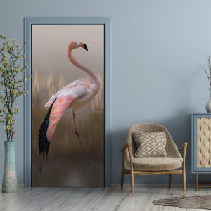 Αυτοκόλλητο Πόρτας Περήφανο Φλαμίγκο - Decotek 30864