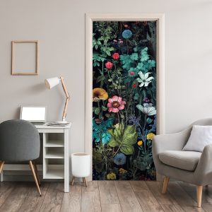 Αυτοκόλλητο Πόρτας Ανθισμένος Κήπος - Decotek 30852