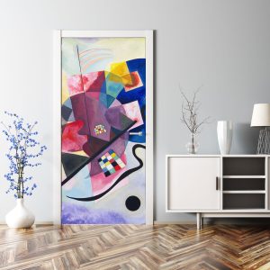 Αυτοκόλλητο Πόρτας Wassily Kandinsky, Yellow Red Blue - Decotek 30930