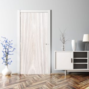 Αυτοκόλλητο Πόρτας Φυσικό Ξύλο Σαμπανιζέ - Decotek 31011