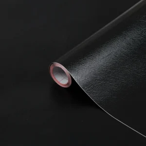 Αυτοκόλλητο για Ντουλάπια Δέρμα Μαύρο – Decotek 8001923