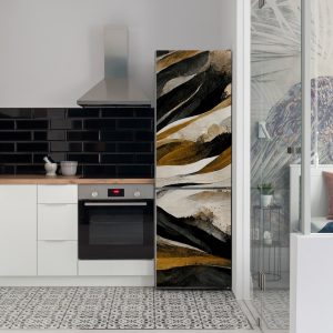 Αυτοκόλλητο Ψυγείου Αφηρημένα Βουνά - Decotek 28716