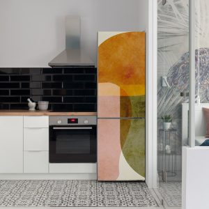 Αυτοκόλλητο Ψυγείου Αφηρημένα Σχήματα 1 - Decotek 28719