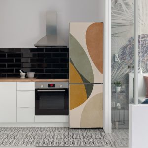 Αυτοκόλλητο Ψυγείου Αφηρημένα Σχήματα 2 - Decotek 28737