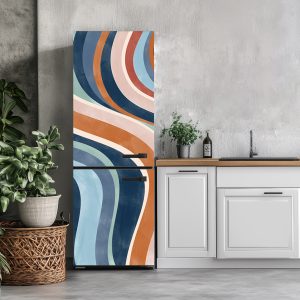 Αυτοκόλλητο Ψυγείου Flowing Stripes - Decotek 28743