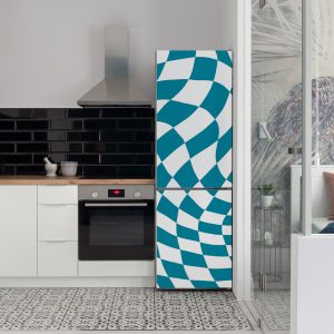 Αυτοκόλλητο Ψυγείου Modern Blue Art - Decotek 28761