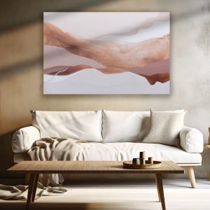 Πίνακας Ζωγραφικής Mocha Mousse Waves - Decotek 221882