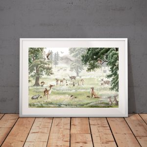 Πόστερ - Αφίσα Kikki Belle, Forest Fun - Decotek 33770