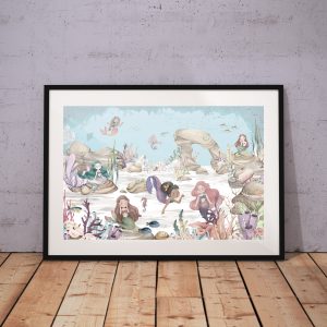 Πόστερ - Αφίσα Oliver Robins, Mermaid Miracles - Decotek 33751