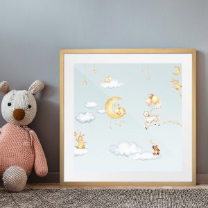 Πόστερ - Αφίσα Oliver Robins, Sweet Dreams Blue - Decotek 33764