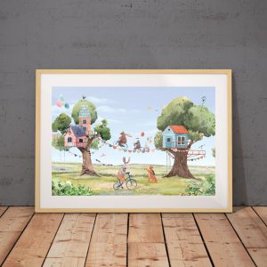 Πόστερ - Αφίσα Oliver Robins, Treehouse Party - Decotek 33766