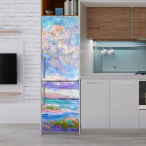 Αυτοκόλλητο Ψυγείου Αφηρημένο Σχέδιο, η Ακτή - Decotek 28791