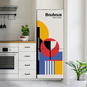 Αυτοκόλλητο Ψυγείου Bauhaus Wine Lodge - Decotek 28801