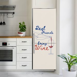 Αυτοκόλλητο Ψυγείου Αληθινοί Φίλοι - Decotek 28795