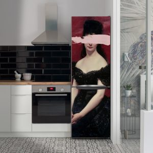 Αυτοκόλλητο Ψυγείου Μαύρο Φόρεμα - Decotek 28802